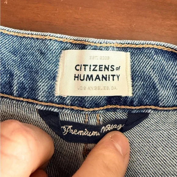 Citizens of humanity Charlotte jeans woman’s 28 distressed c pic prem vintage - Picture 5 of 5